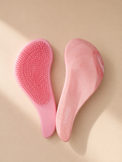 Detangling Hair Brush – Pink Marble